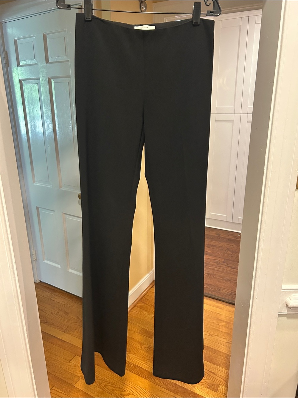 The Row Black Flare Cut Dress Pants NWOT - Picture 3 of 6
